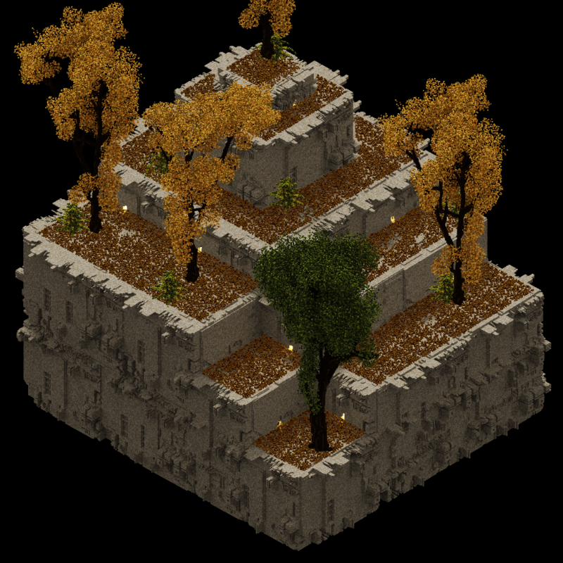 Voxel Temple #34