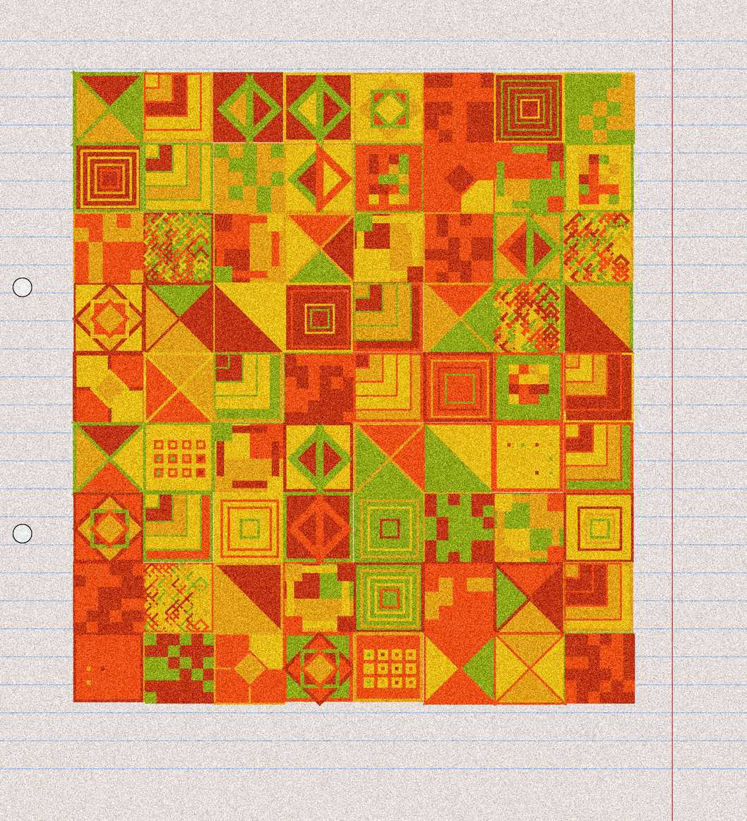 sketchbook page 8: annoying grid #11