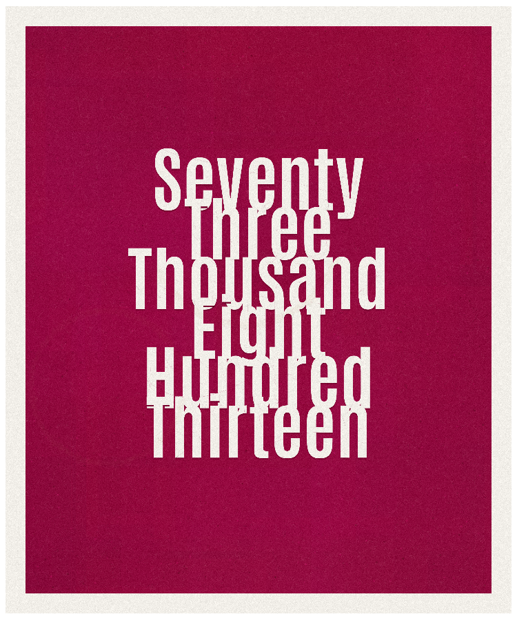 Count #73813