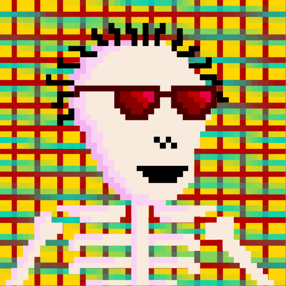 PIXEL SKULLETTI 1 #162