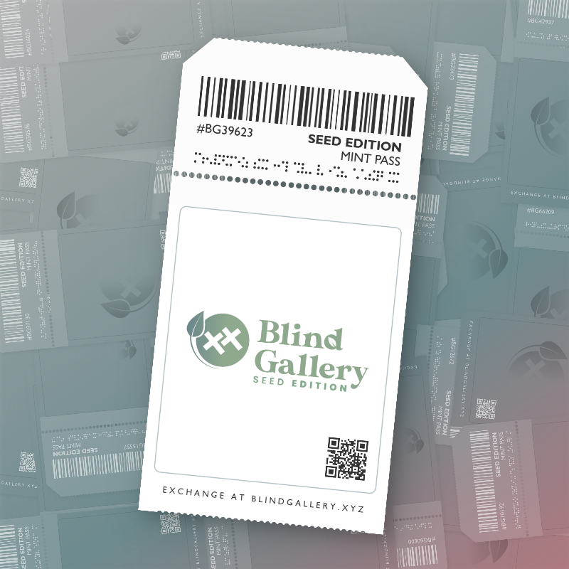 Blind Gallery Mint Pass (Seed Edition) #654