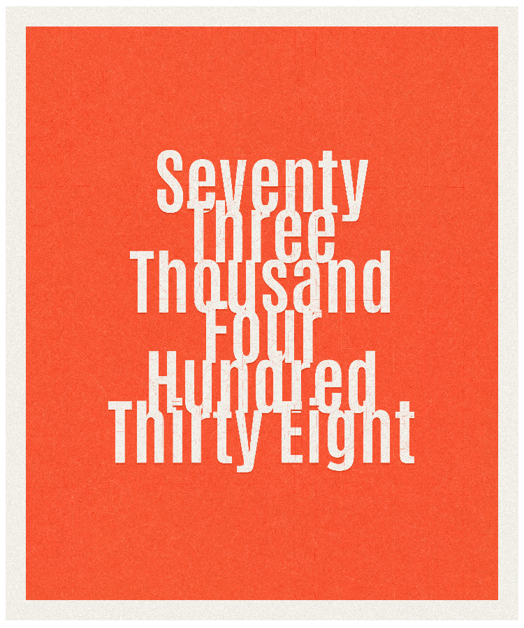 Count #73438