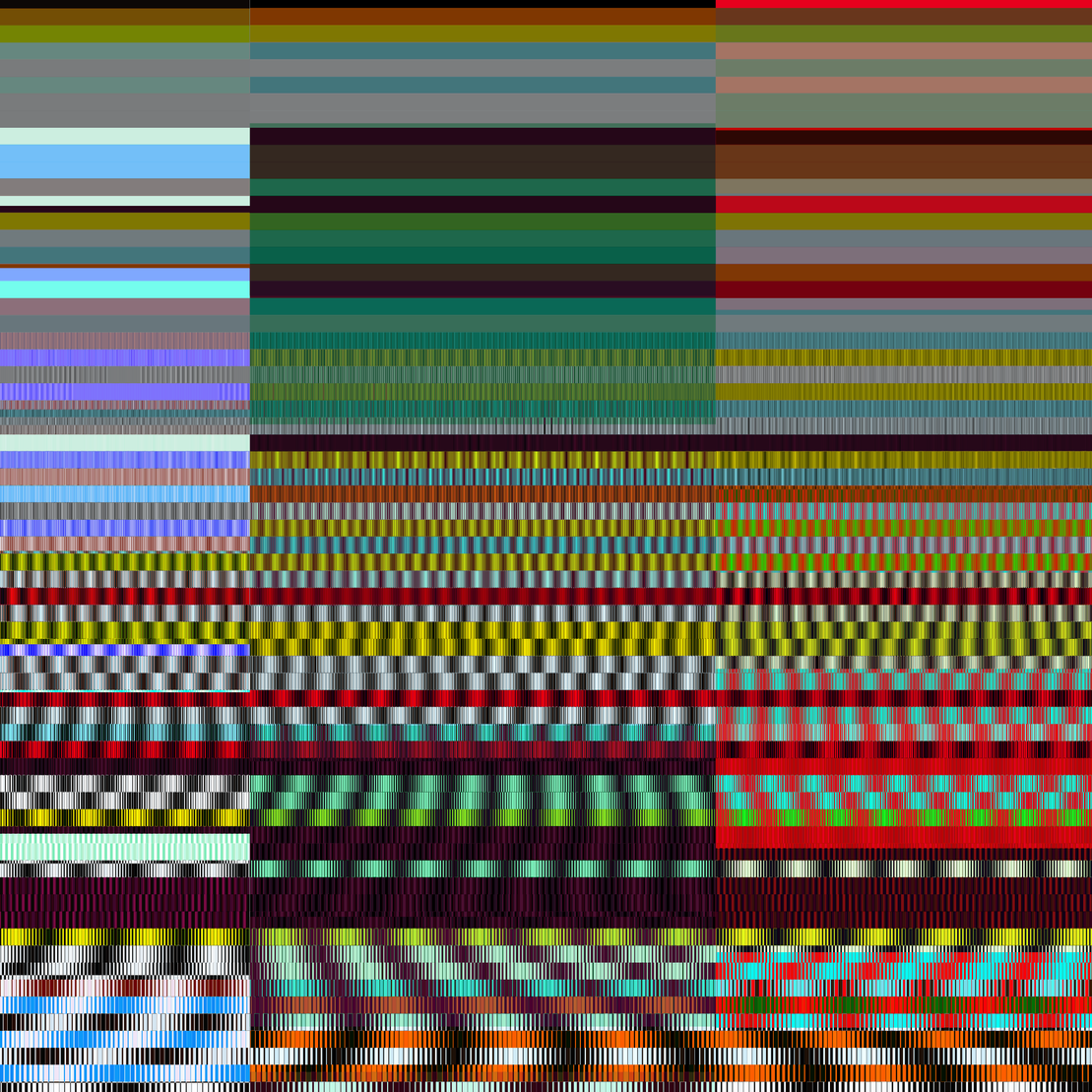 Glitchometry Stripes #11