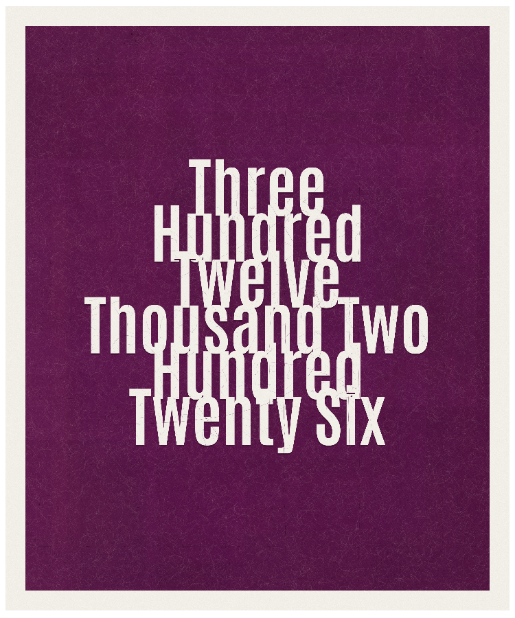 Count #312226