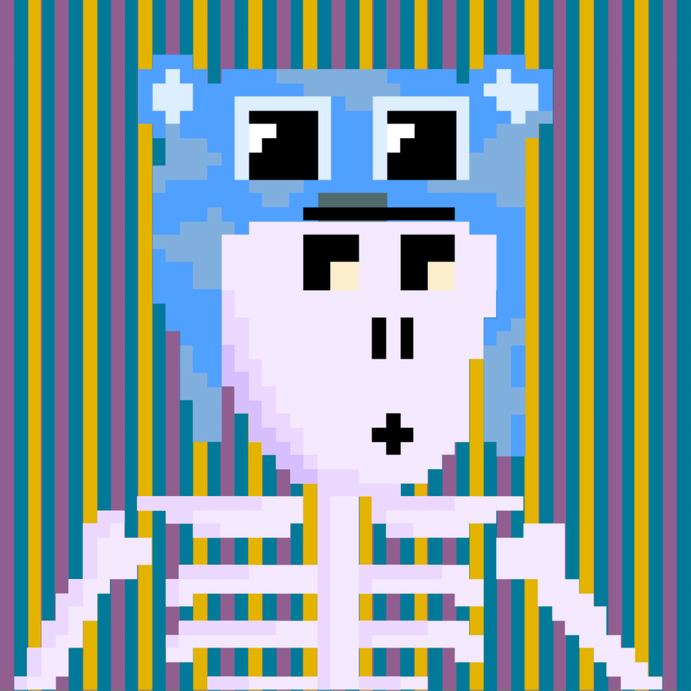 PIXEL SKULLETTI 1 #132