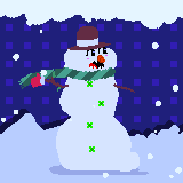 Freaky Snowman #24