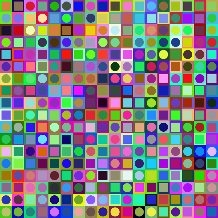 Square Dot Composition #2