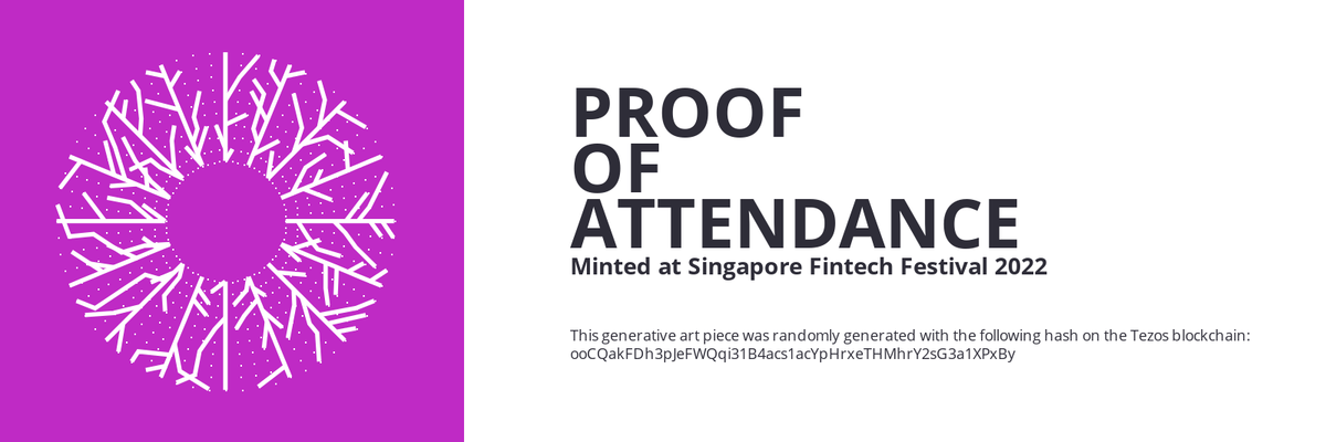 SFF2022 Proof of Attendance Token #136