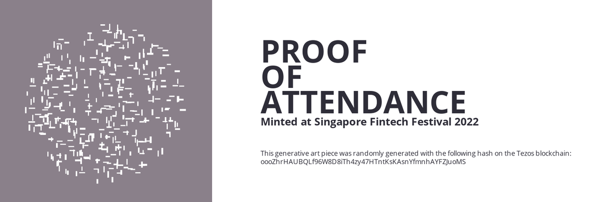 SFF2022 Proof of Attendance Token #687