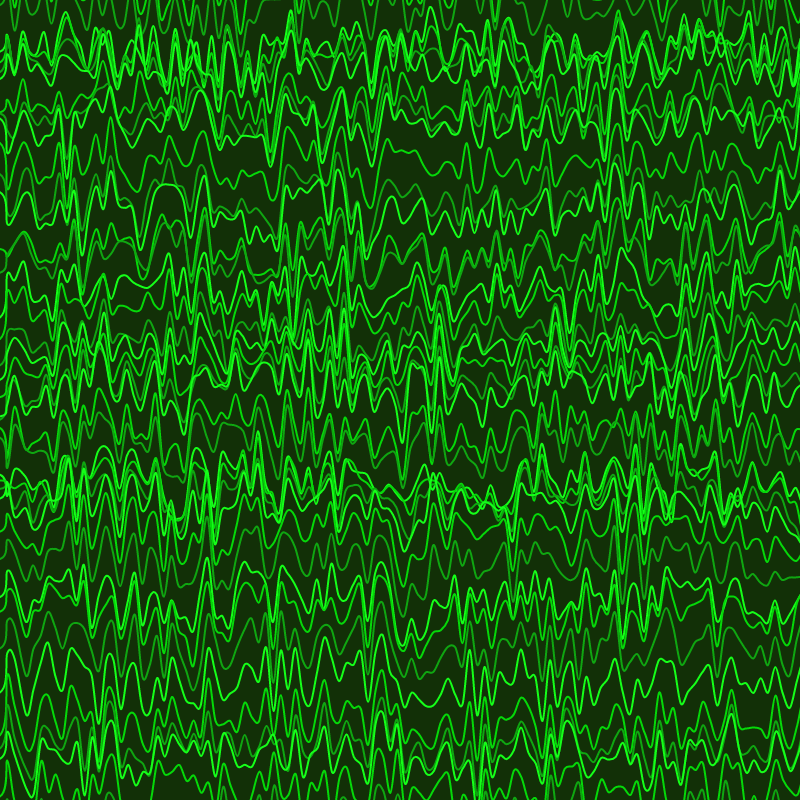 Mountains Waves and Valleys #13