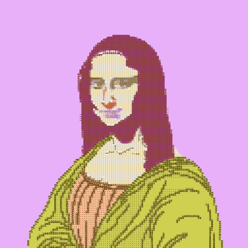 DOS Mona Lisa  #21