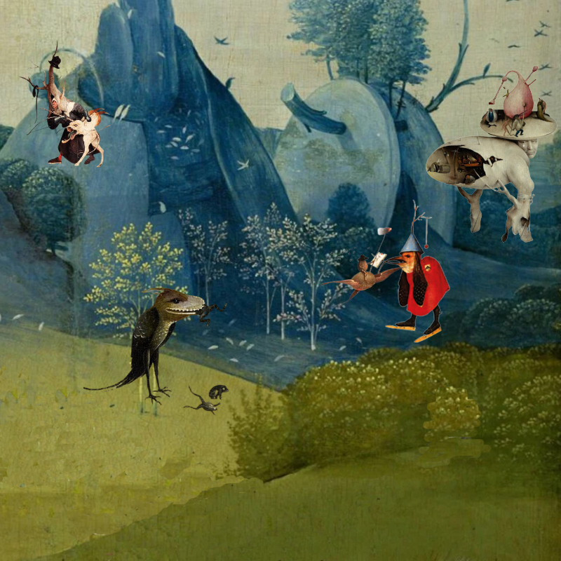 Bosch`s Creatures #76