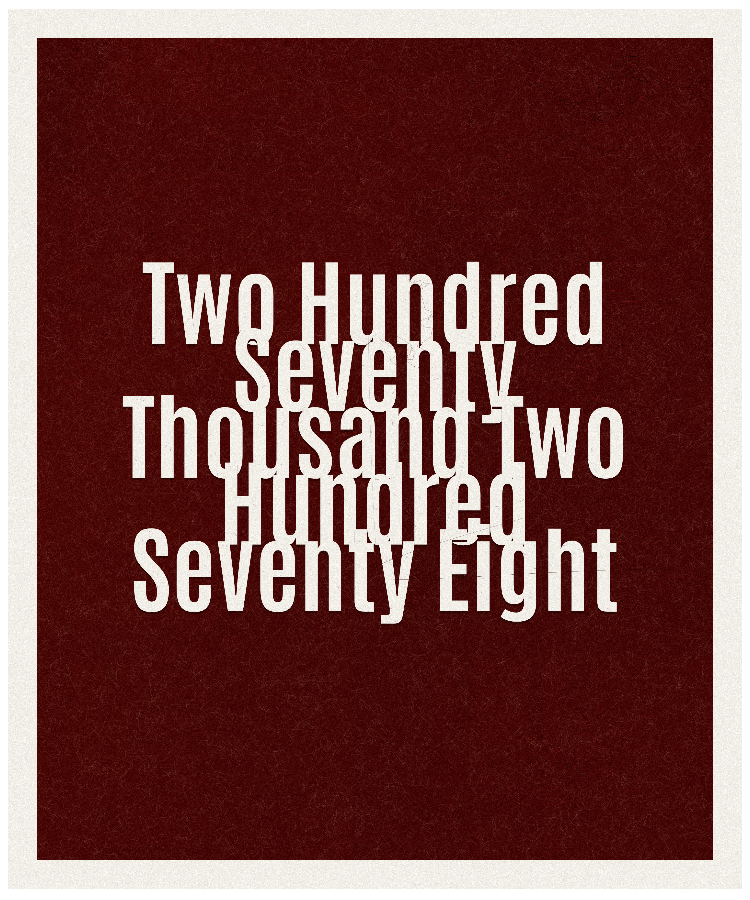 Count #270278
