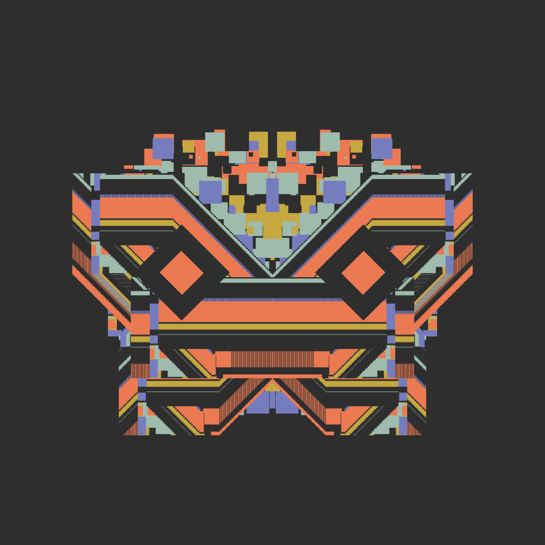 Glitchy Masks #38