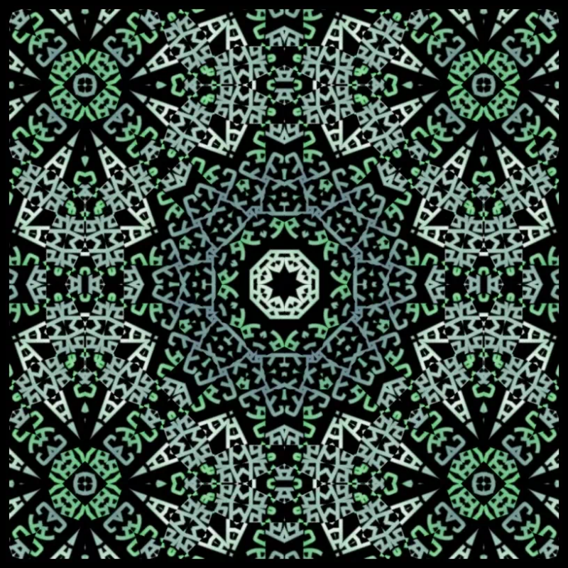 Дэ-generative Kaleidoscope #2