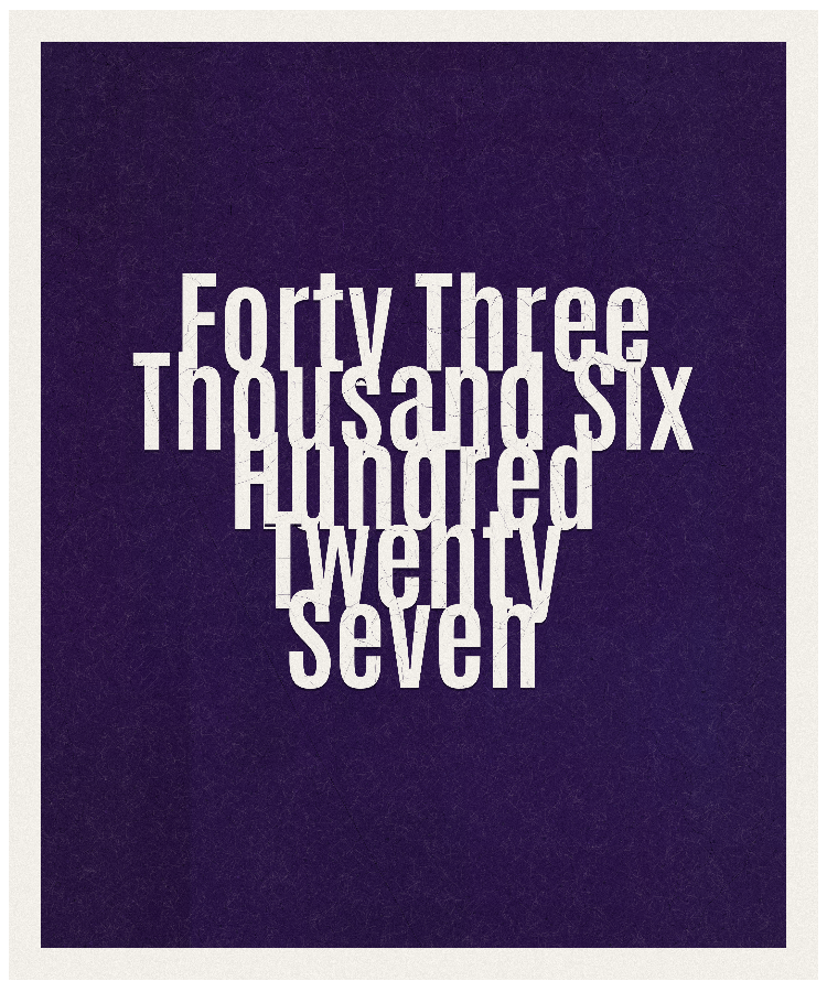 Count #43627