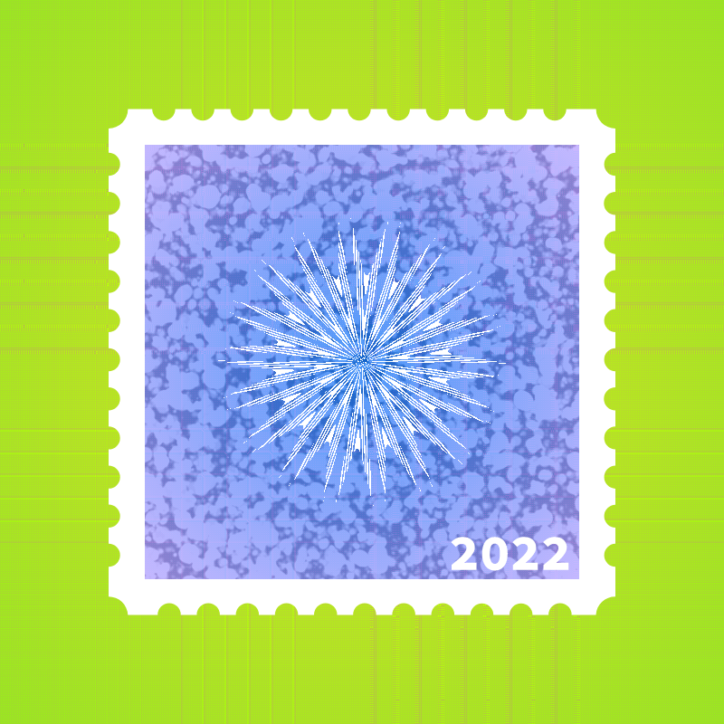 Snowflake stamp #6