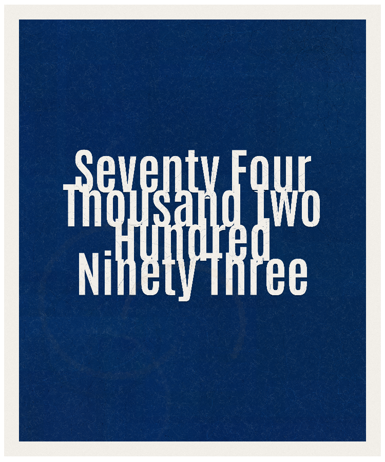 Count #74293