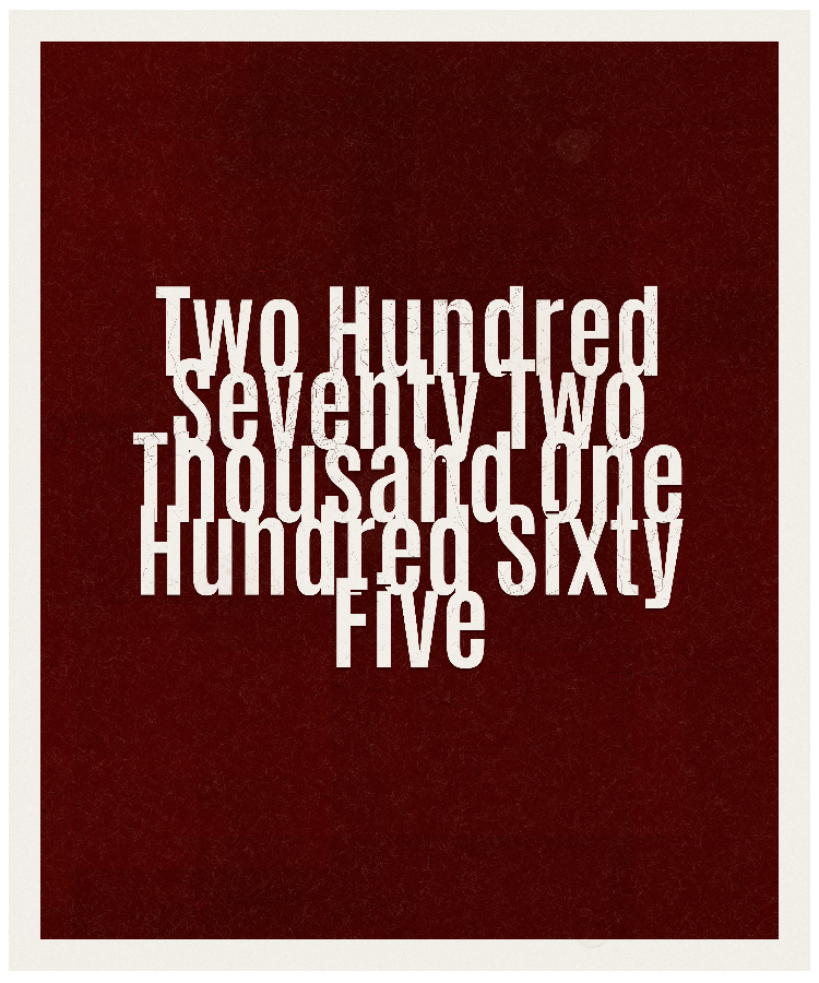 Count #272165