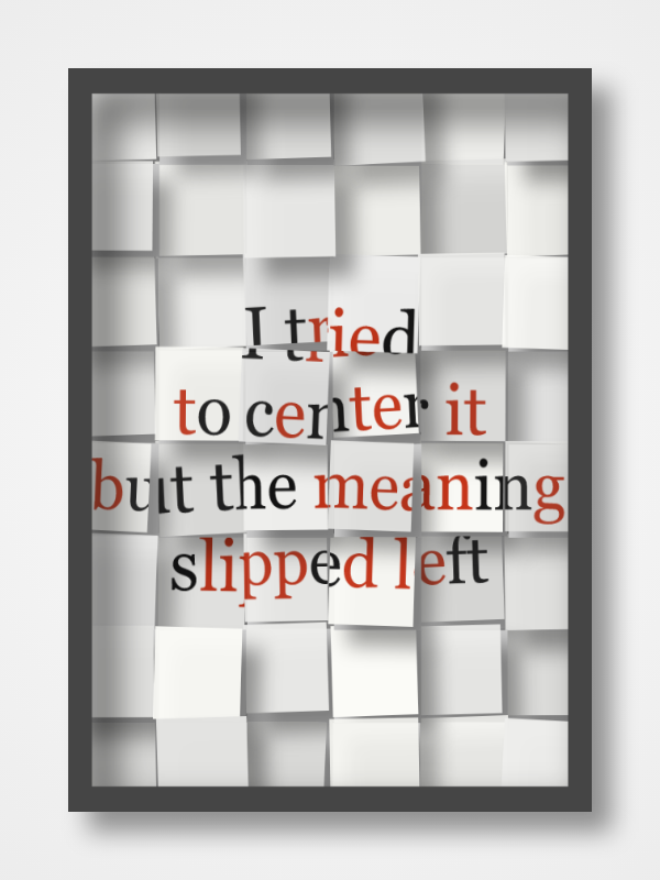 The Metaphor Machine #16875