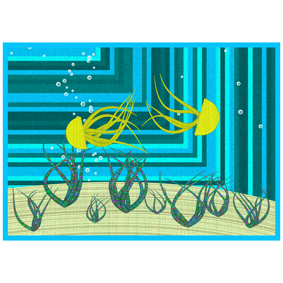 Bézier Aquarium 🦑 #62