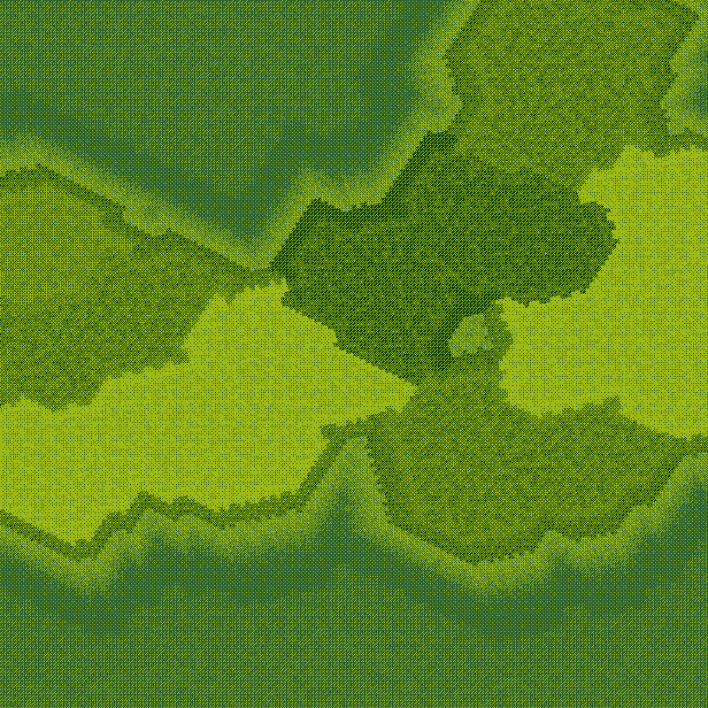 Littlecube Maps: Green Dithering #19