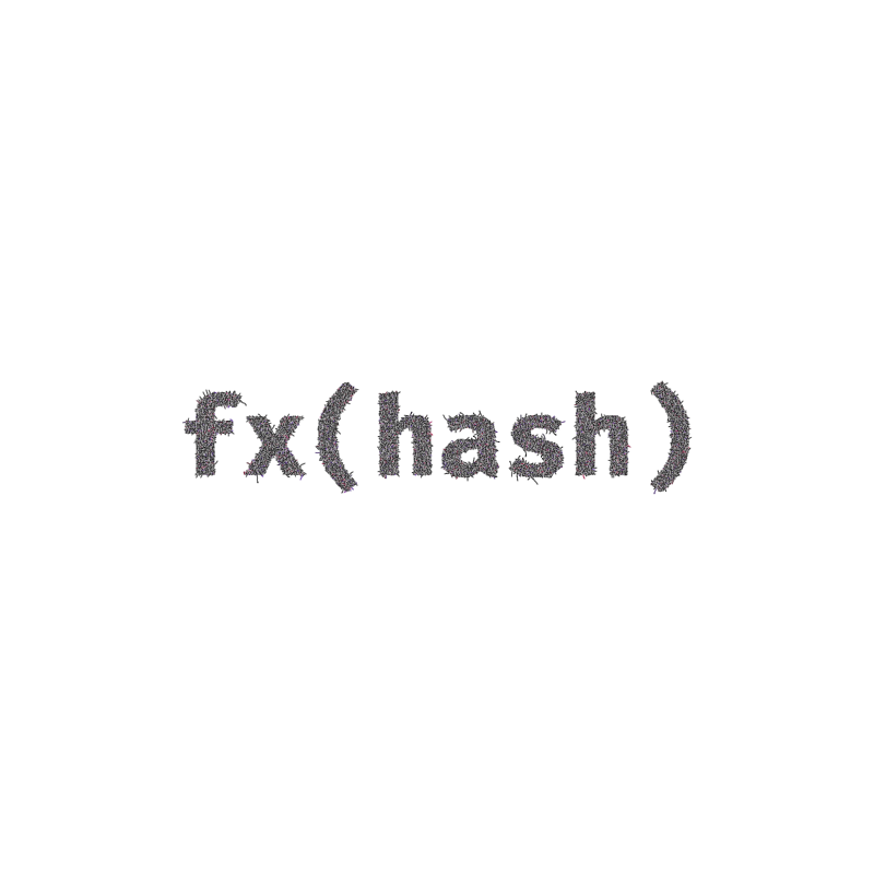 FXHASH Generative Logo #815