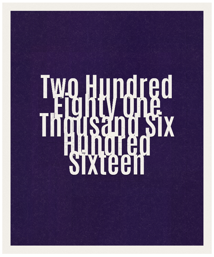 Count #281616