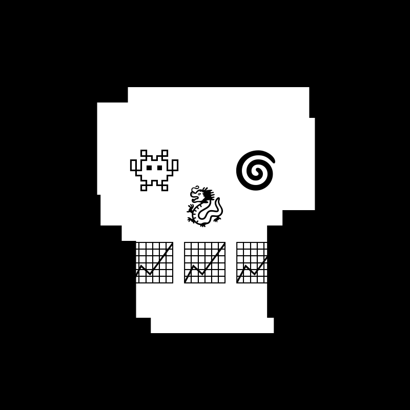 NotSkull(B&W) #102