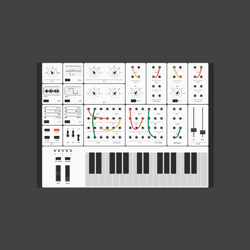 Modular synthesizer #60