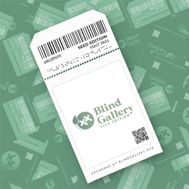 Blind Gallery Mint Pass (Seed Edition) #123