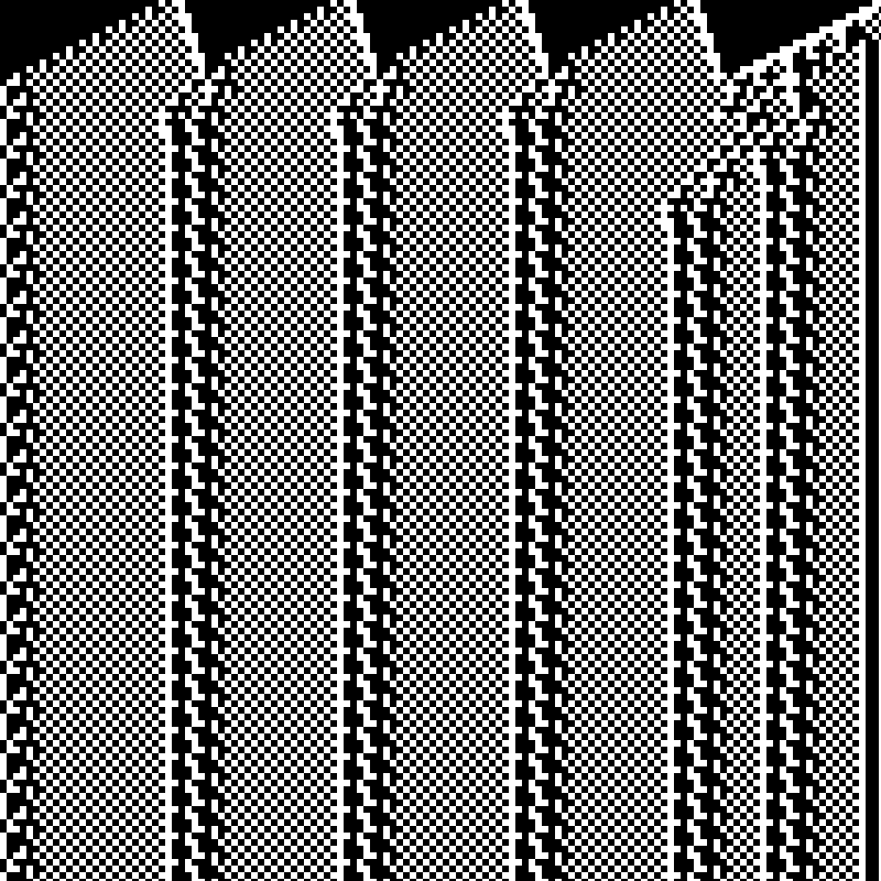 Colored Elementary Cellular Automaton #336