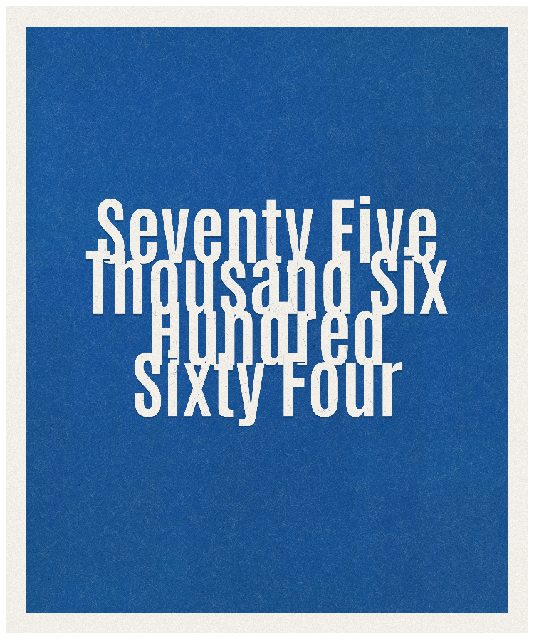 Count #75664