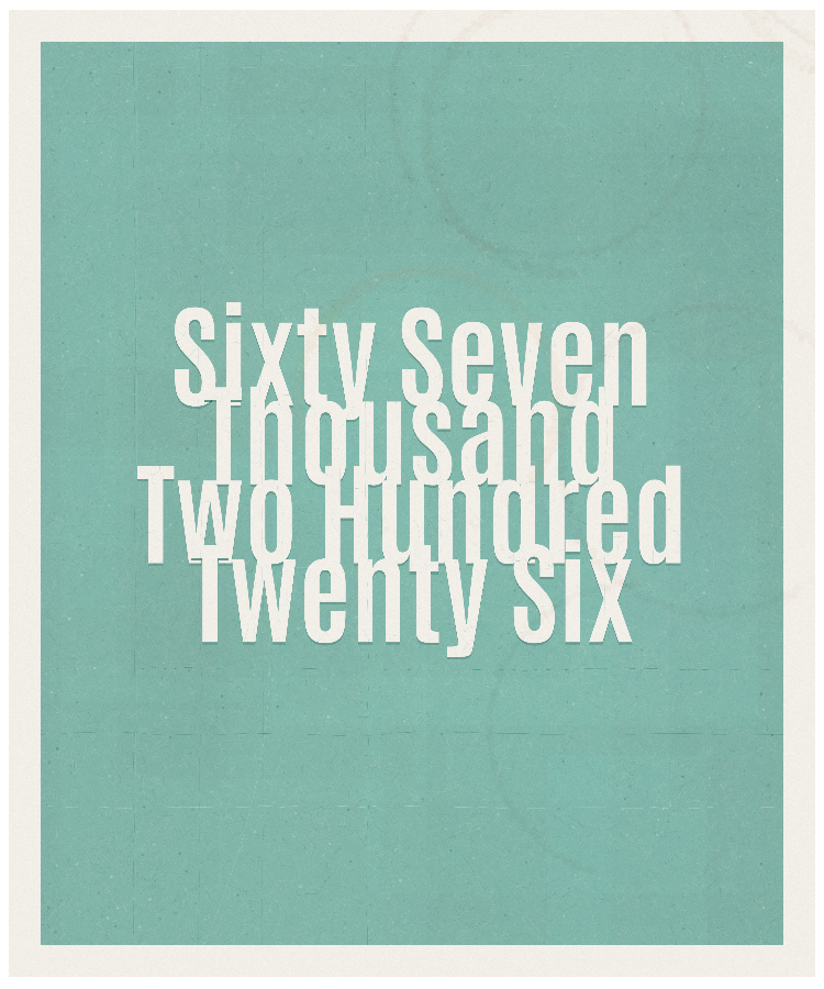 Count #67226