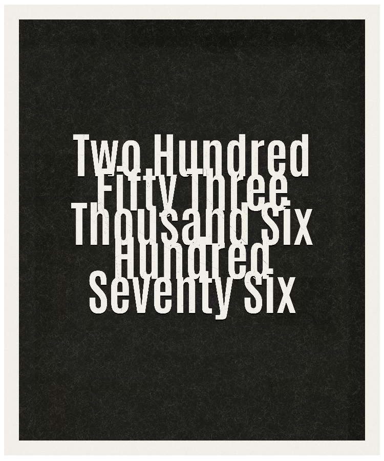 Count #253676