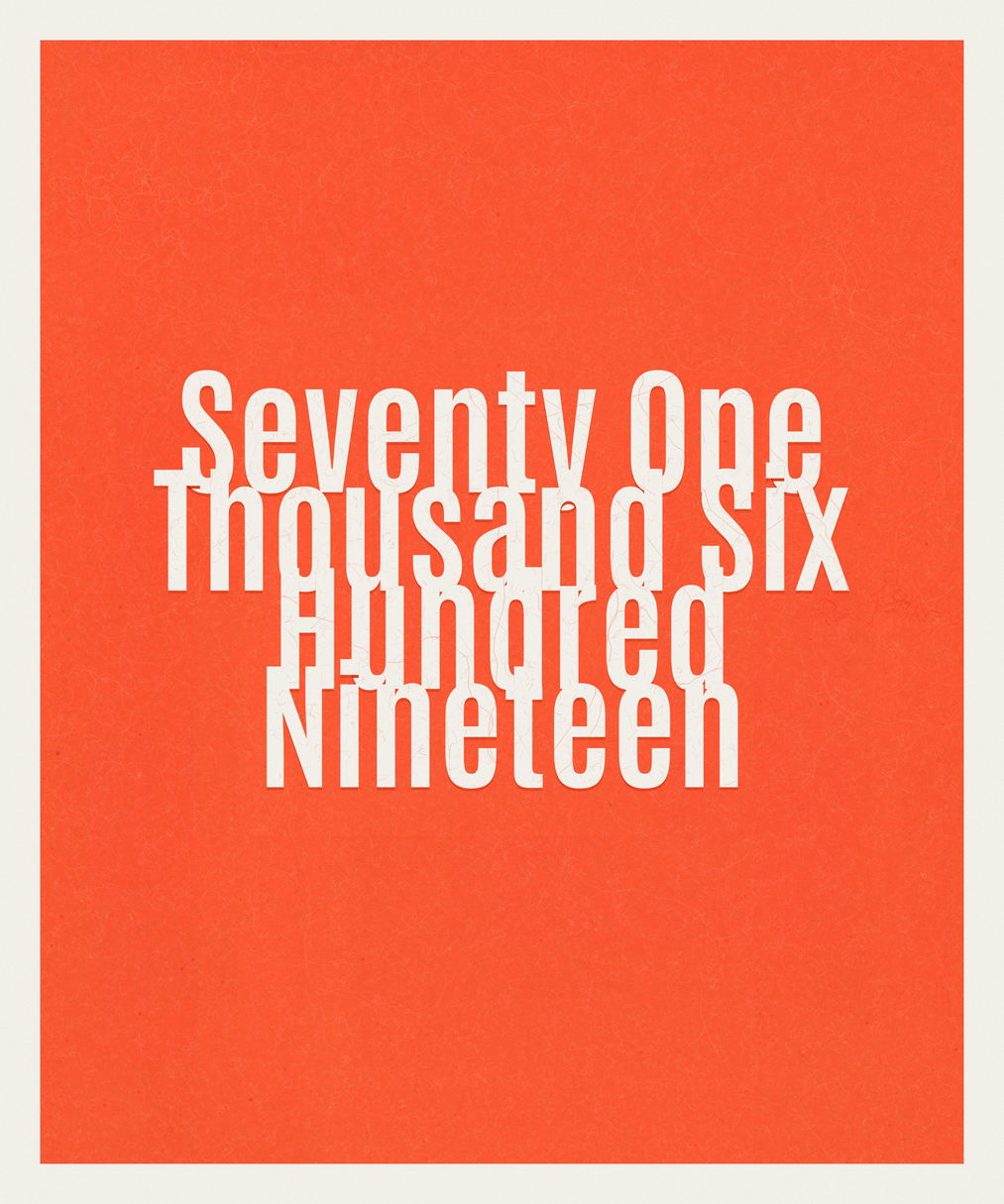 Count #71619