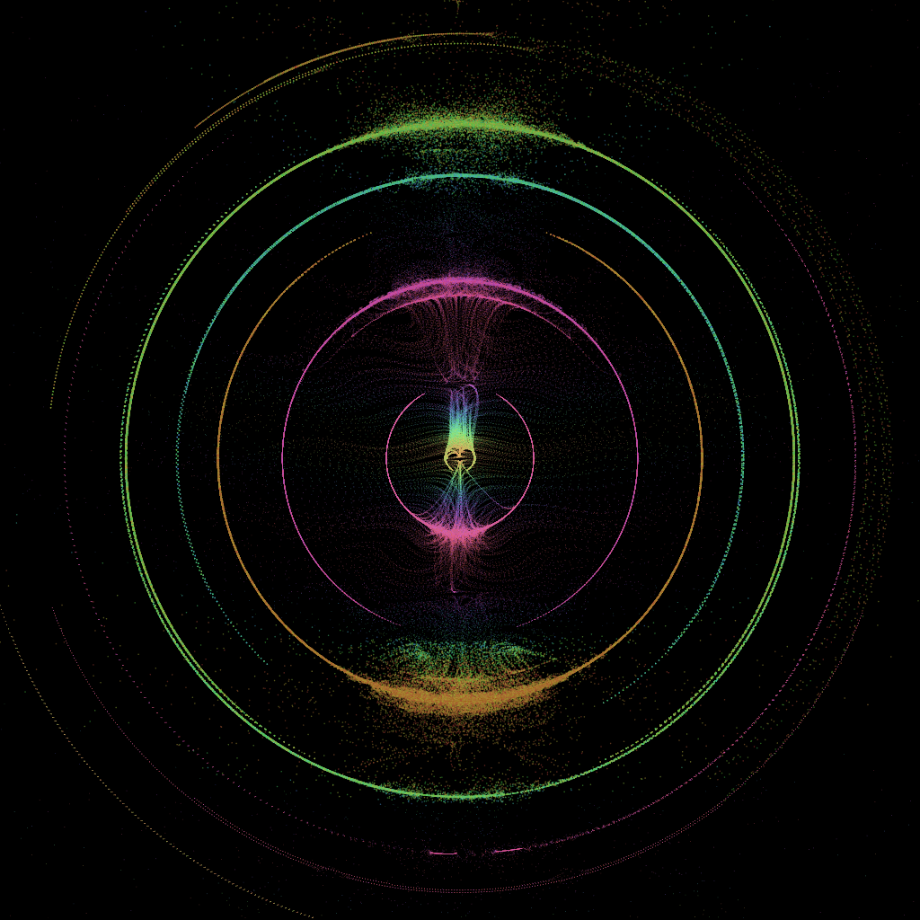 Clouds of Quantum Particles #24