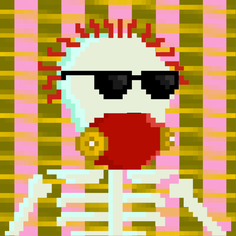 PIXEL SKULLETTI 1 #247