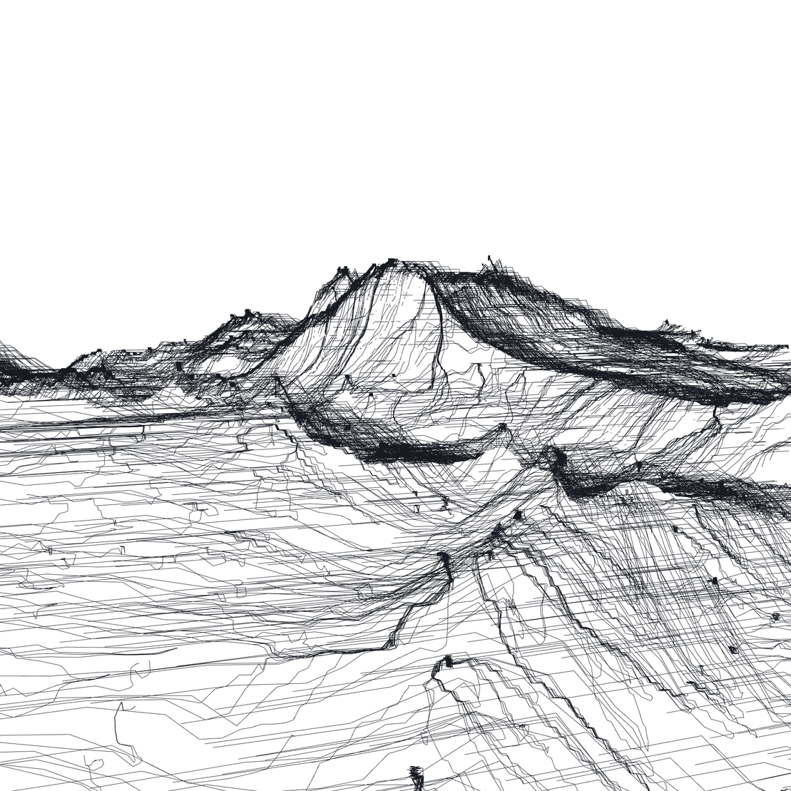 Ridge Scribbles #209