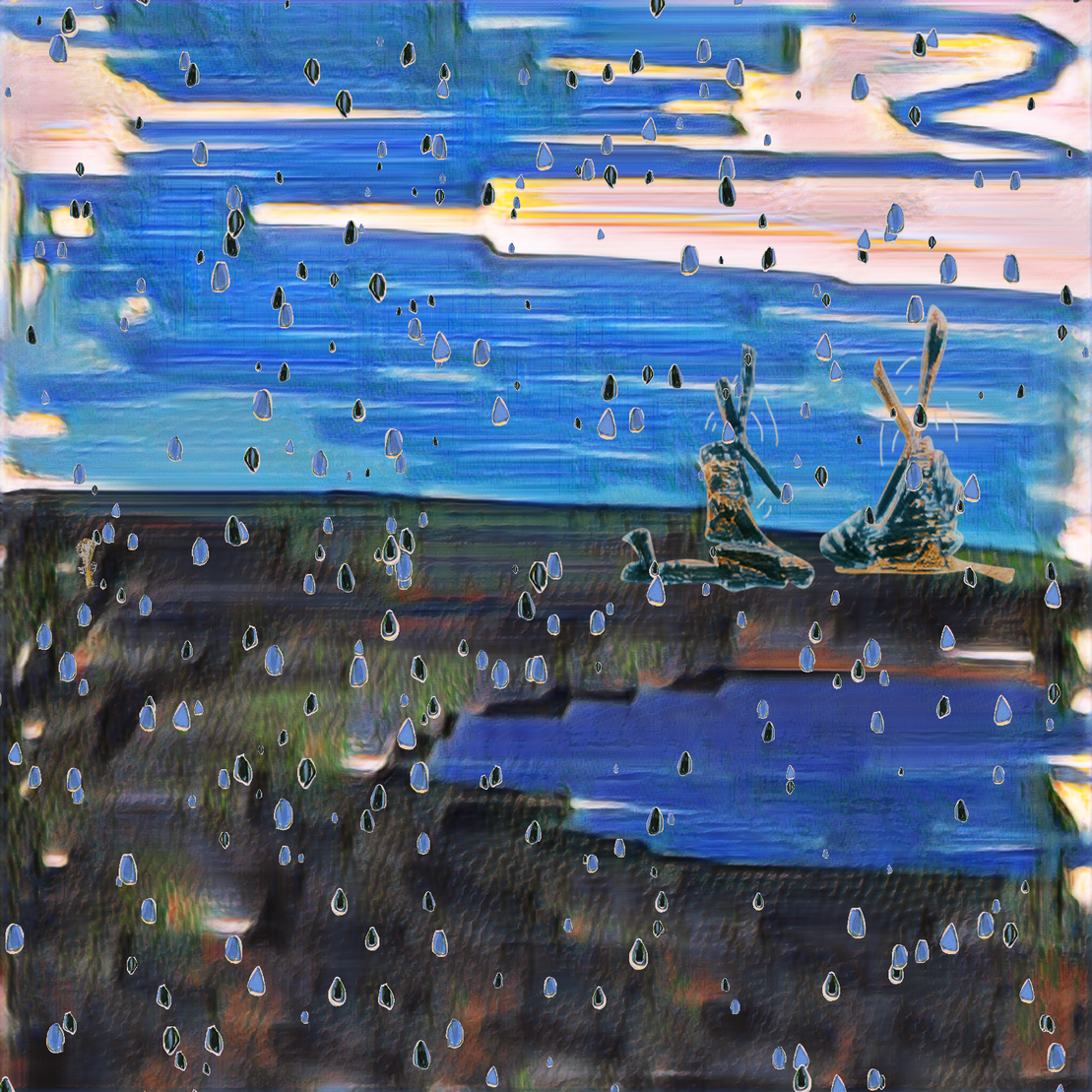 Painted Rain #18