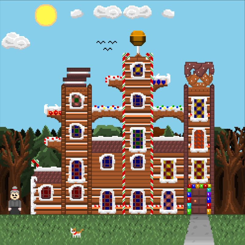 2D Mansion Candy House #13