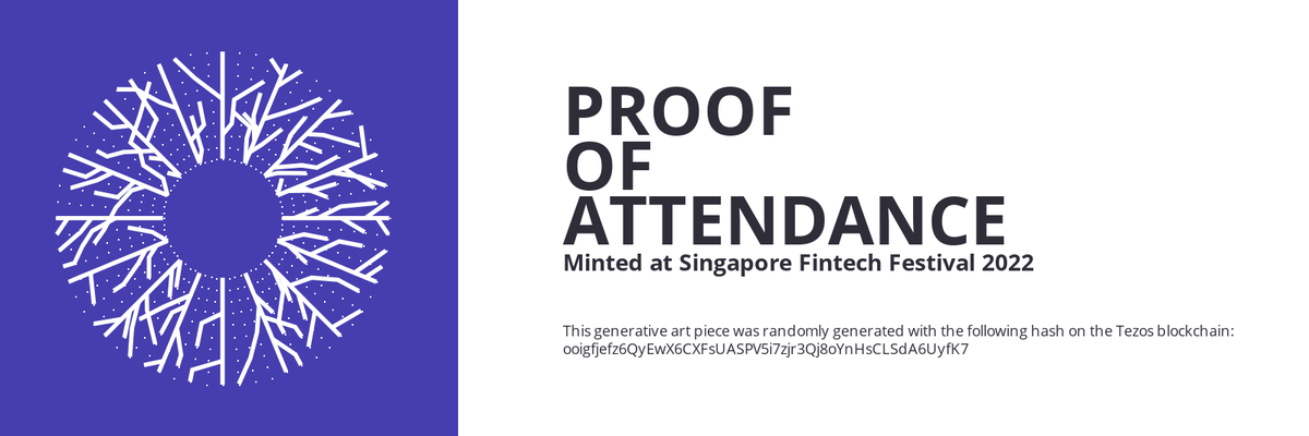 SFF2022 Proof of Attendance Token #937