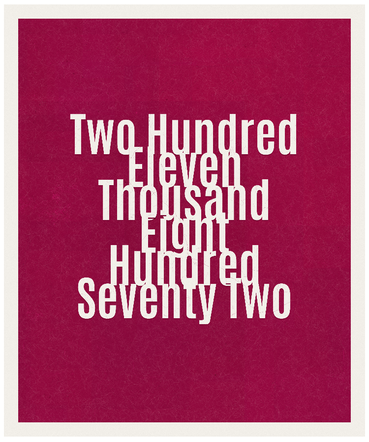 Count #211872