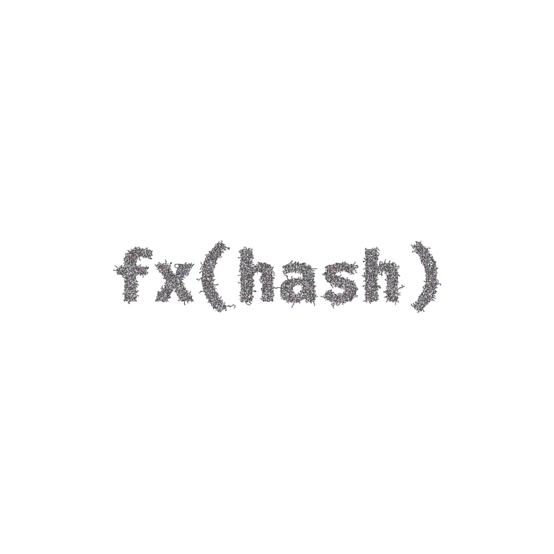 FXHASH Logo with Features #336