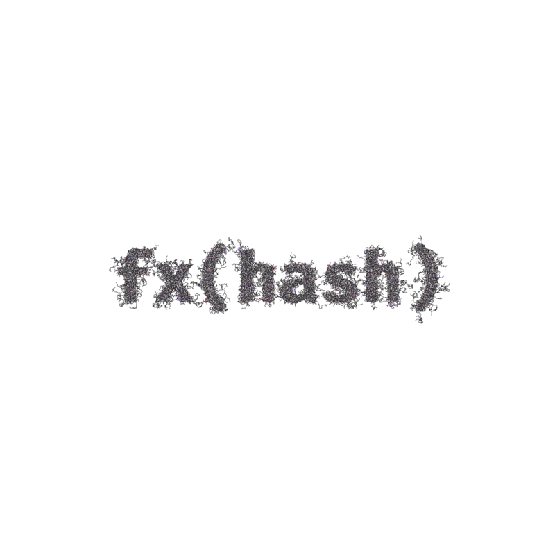 FXHASH Generative Logo #25