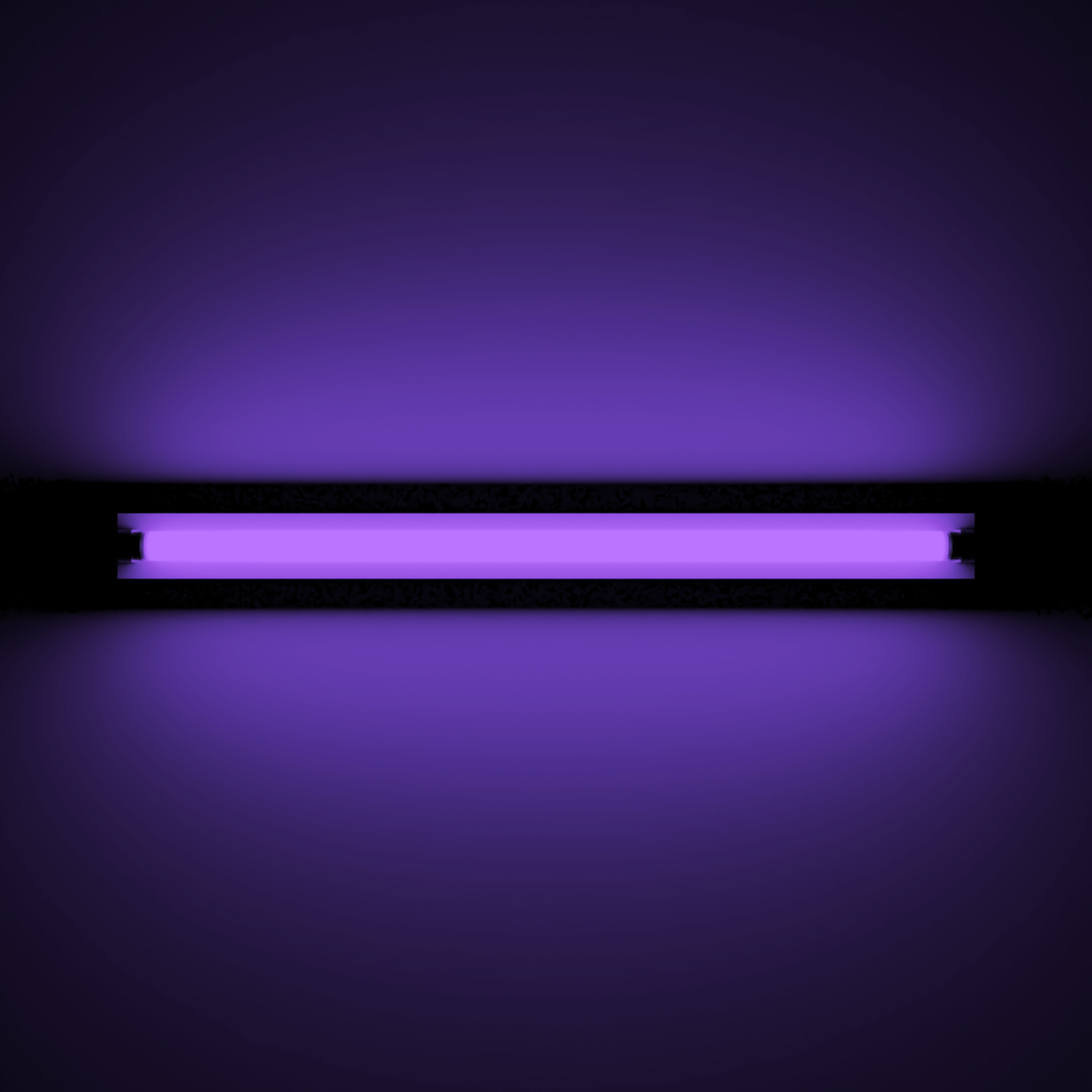 Fluorescent Light - Horizontal Square #2