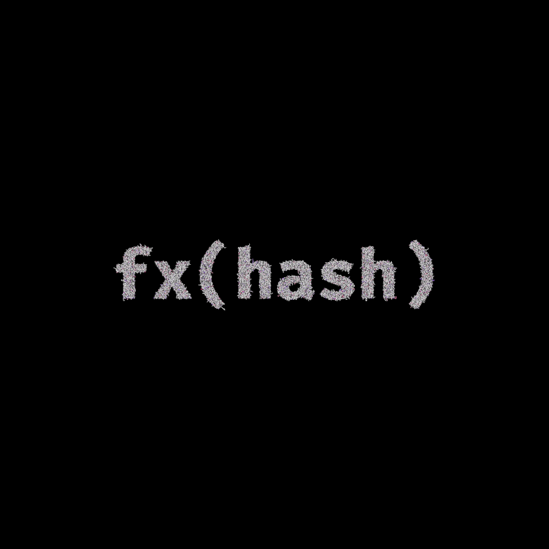 FXHASH Generative Logo #421