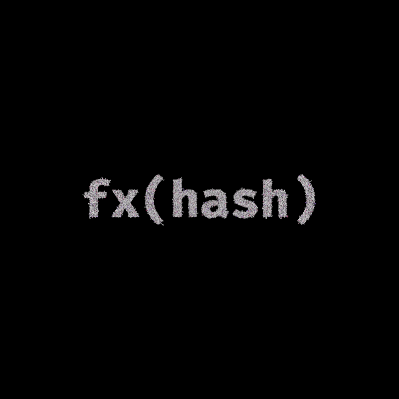 FXHASH Generative Logo #410