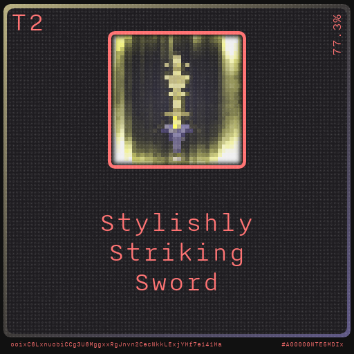 Gear for your quests - Sword #107