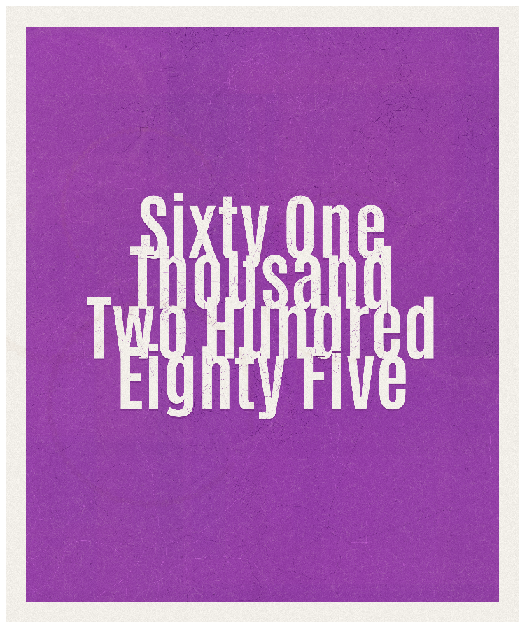 Count #61285